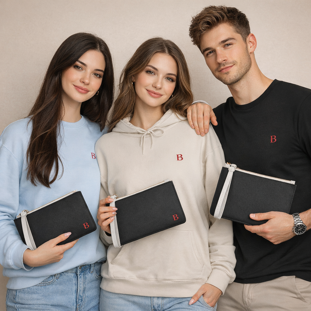 Pochette noir Essentiel