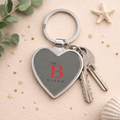 Porte-clés coeur d'amour