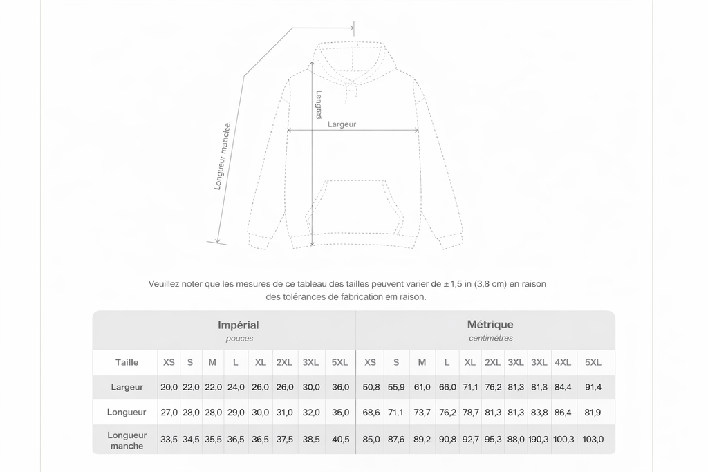 Sweat à capuche Essentiel