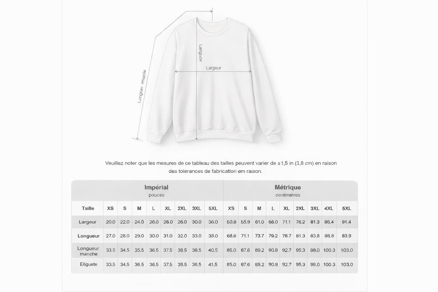 Sweat-shirt Signature